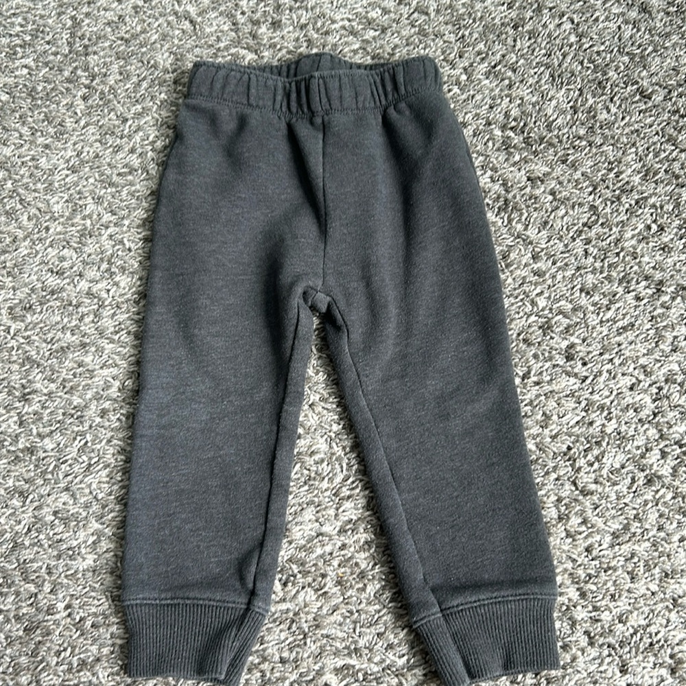 Gray sweatpants toddler boy 18 months Cat & Jack brand